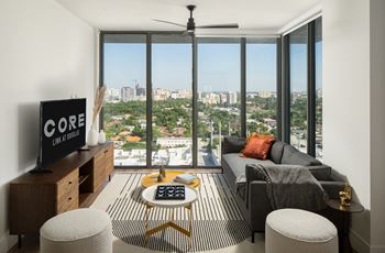 Floor to ceiling windows